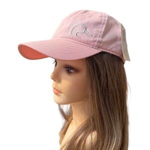 Ducks Unlimited Pink Cap Hat Adjustable Strap Back NWT